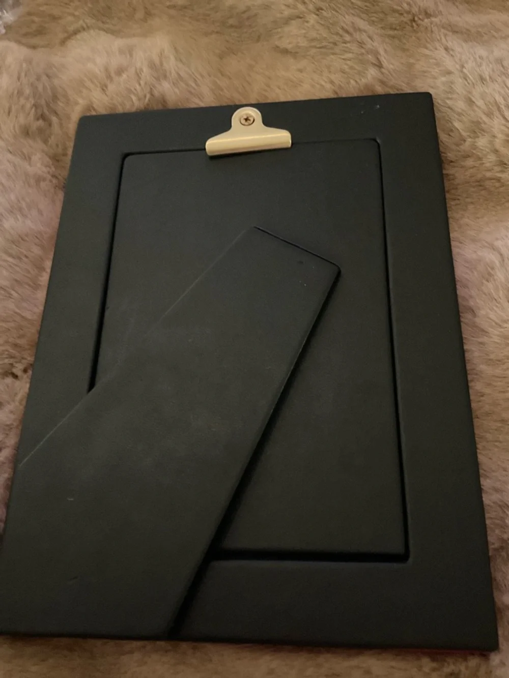 GRAPHIC IMAGE 4x6” leather goatskin pink frame